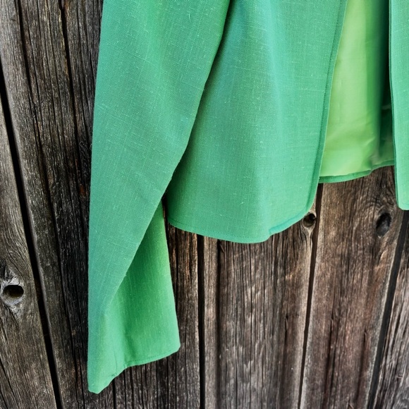 Vintage Lanz Originals Kelly Green Bolero Jacket Size M - Picture 5 of 11